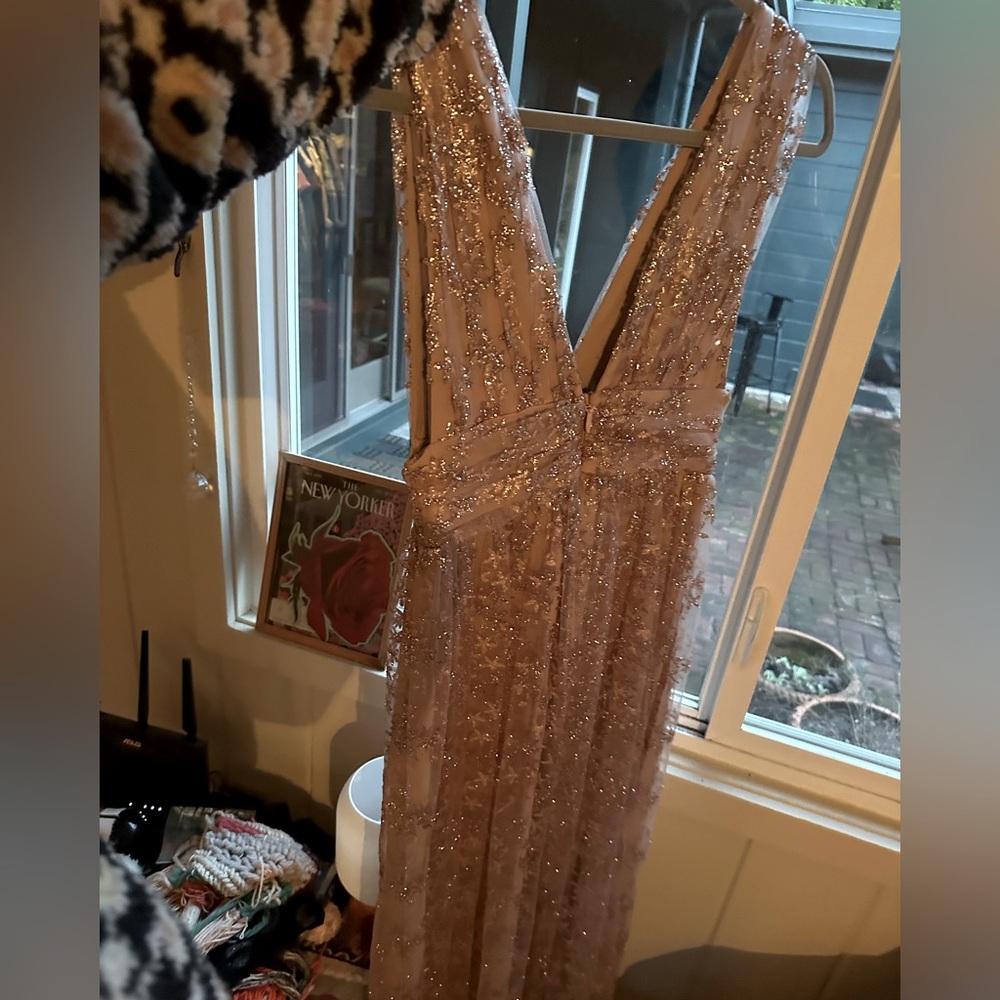 Prom/bridesmaid shimmer glam dress